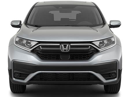 Honda CRV front bumper side picture of the face of the vehicle